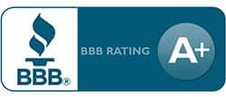 Better Business Bureau — A+ rating