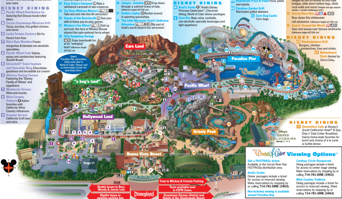 8 Differences Between Disneyland And Disney s California Adventure